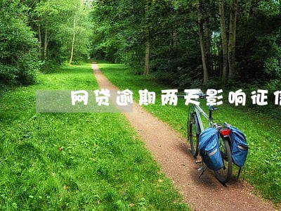 网贷逾期两天影响征信 网贷逾期两天影响征信
