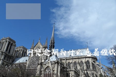 网贷逾期为什么急着催收 网贷逾期为什么急着催收