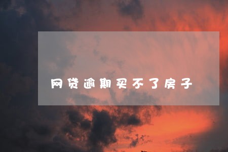网贷逾期买不了房子 网贷逾期买不了房子