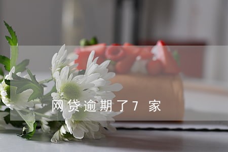 网贷逾期了7家 网贷逾期了7家