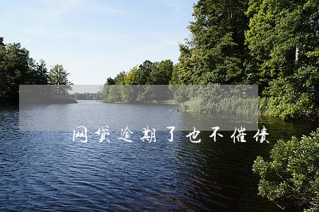 网贷逾期了也不催债 网贷逾期了也不催债