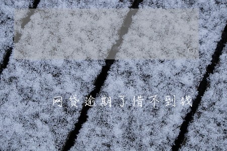 网贷逾期了借不到钱