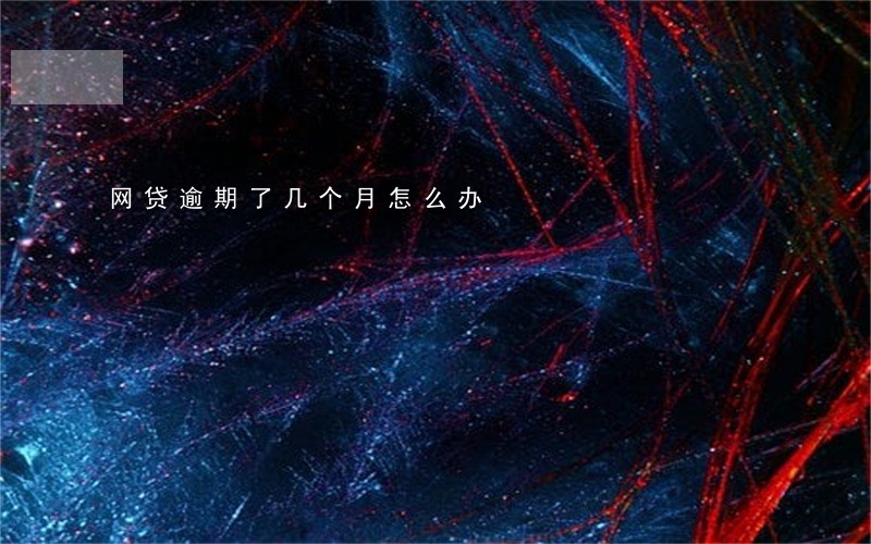 网贷逾期了几个月怎么办 网贷逾期了几个月怎么办