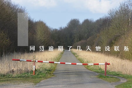 网贷逾期了几天他说联系身边的人