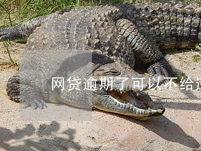 网贷逾期了可以不给违约金吗 网贷逾期了可以不给违约金吗