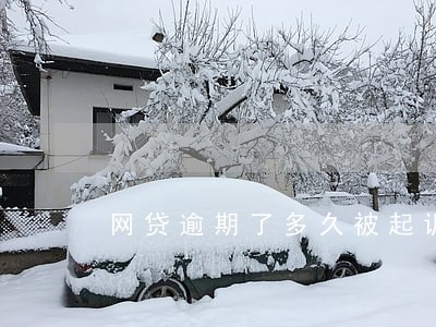 网贷逾期了多久被起诉 网贷逾期了多久被起诉