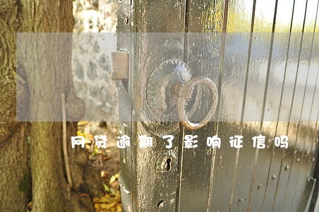 网贷逾期了影响征信吗 网贷逾期了影响征信吗