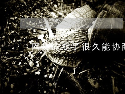 网贷逾期了很久能协商还款