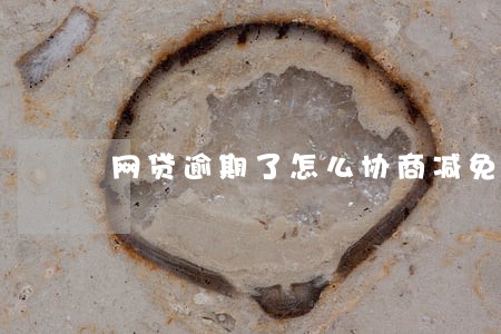 网贷逾期了怎么协商减免 网贷逾期了怎么协商减免