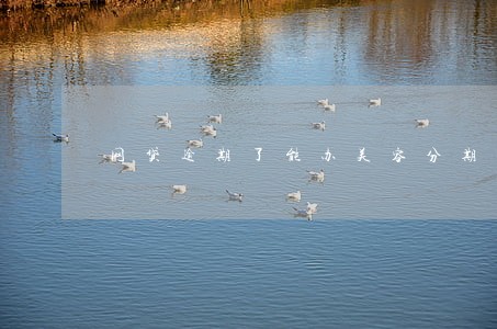 网贷逾期了能办美容分期吗 网贷逾期了能办美容分期吗