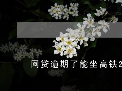 网贷逾期了能坐高铁2等座吗 网贷逾期了能坐高铁2等座吗