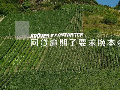 网贷逾期了要求换本金可信吗 网贷逾期了要求换本金可信吗