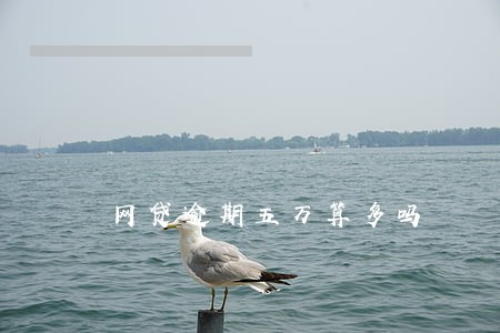 网贷逾期五万算多吗 网贷逾期五万算多吗