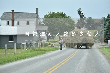 网贷逾期人数多少亿人 网贷逾期人数多少亿人