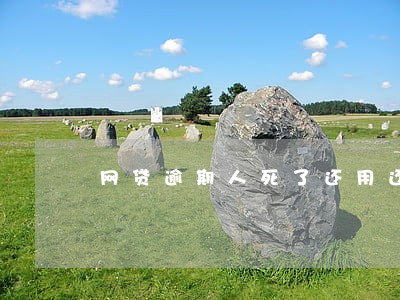 网贷逾期人死了还用还吗 网贷逾期人死了还用还吗
