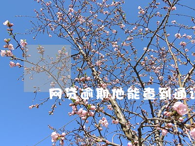 网贷逾期他能查到通话记录吗 网贷逾期他能查到通话记录吗