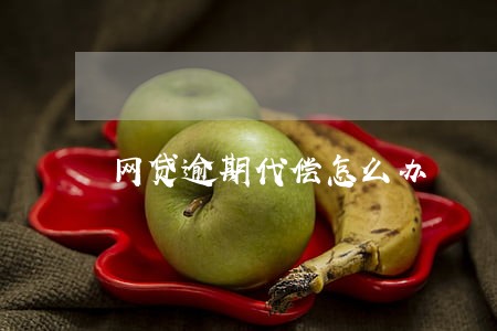 网贷逾期代偿怎么办 网贷逾期代偿怎么办