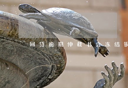网贷逾期仲裁书会冻结银行卡 网贷逾期仲裁书会冻结银行卡