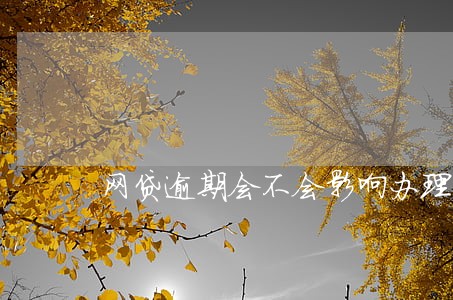 网贷逾期会不会影响办理车险 网贷逾期会不会影响办理车险