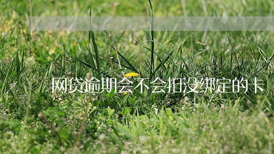 网贷逾期会不会扣没绑定的卡 网贷逾期会不会扣没绑定的卡
