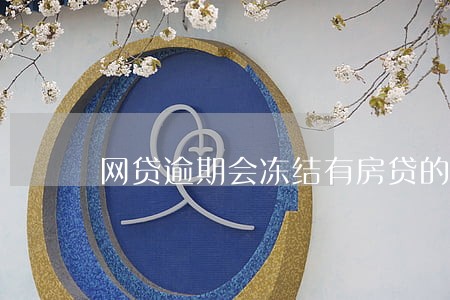 网贷逾期会冻结有房贷的房子吗 网贷逾期会冻结有房贷的房子吗