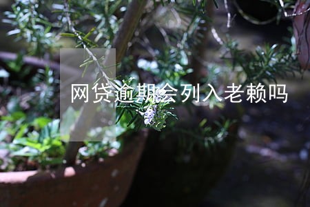 网贷逾期会列入老赖吗 网贷逾期会列入老赖吗