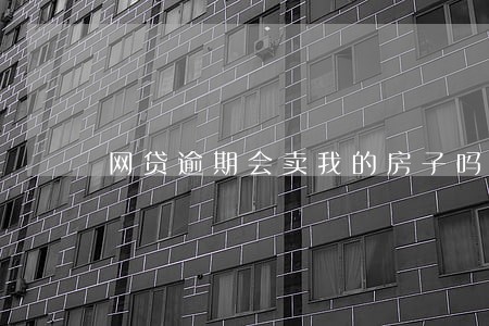 网贷逾期会卖我的房子吗