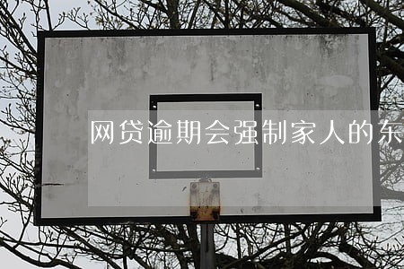 网贷逾期会强制家人的东西嘛