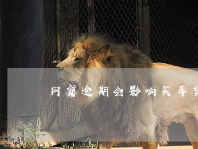 网贷逾期会影响买车贷款吗 网贷逾期会影响买车贷款吗