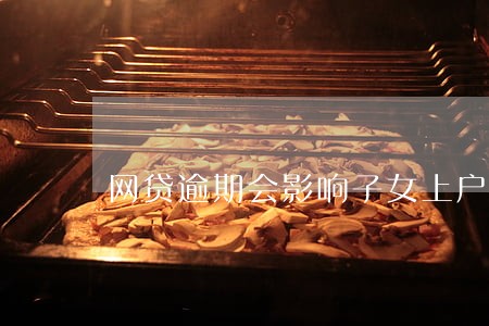 网贷逾期会影响子女上户口吗 网贷逾期会影响子女上户口吗