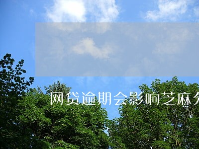 网贷逾期会影响芝麻分嘛 网贷逾期会影响芝麻分嘛