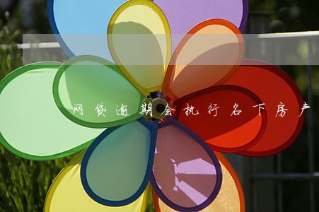 网贷逾期会执行名下房产么 网贷逾期会执行名下房产么