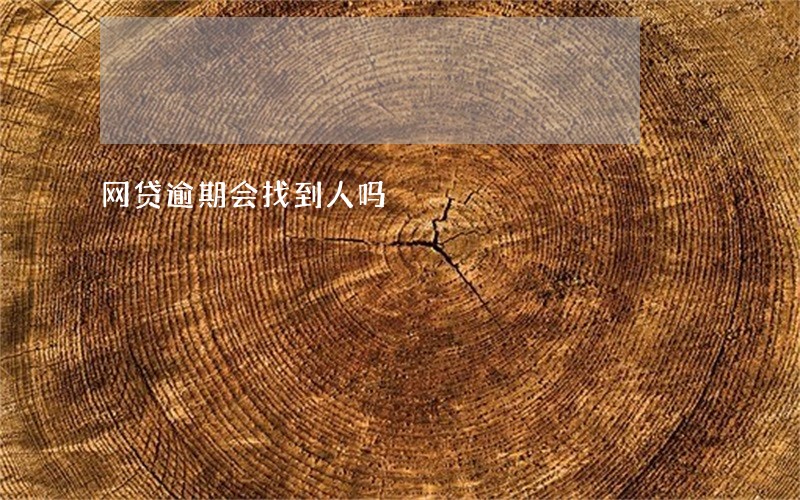 网贷逾期会找到人吗