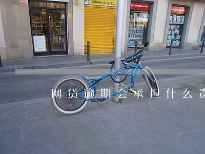 网贷逾期会承担什么责任 网贷逾期会承担什么责任