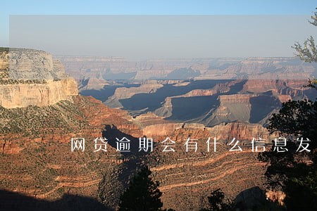 网贷逾期会有什么信息发来
