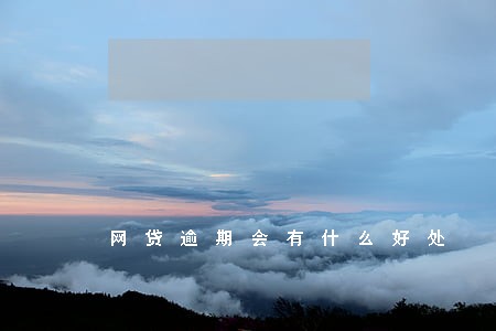 网贷逾期会有什么好处 网贷逾期会有什么好处