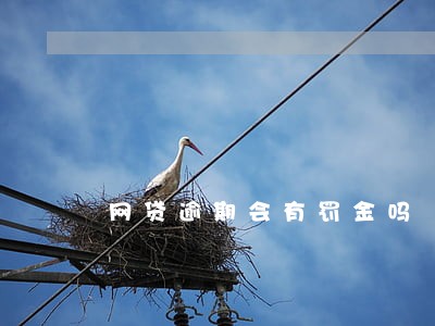 网贷逾期会有罚金吗