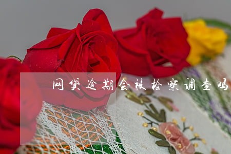 网贷逾期会被检察调查吗 网贷逾期会被检察调查吗