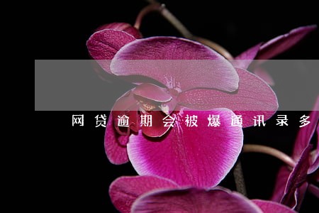 网贷逾期会被爆通讯录多久 网贷逾期会被爆通讯录多久