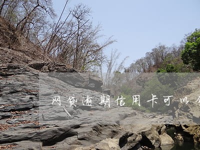 网贷逾期信用卡可以分期么 网贷逾期信用卡可以分期么