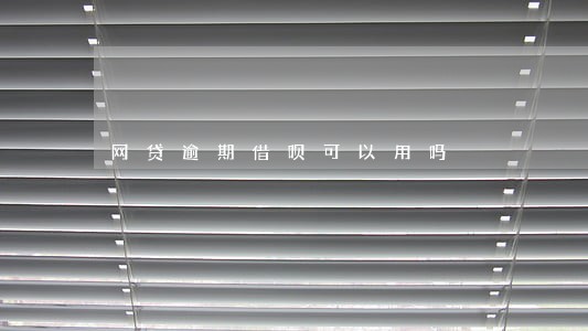 网贷逾期借呗可以用吗