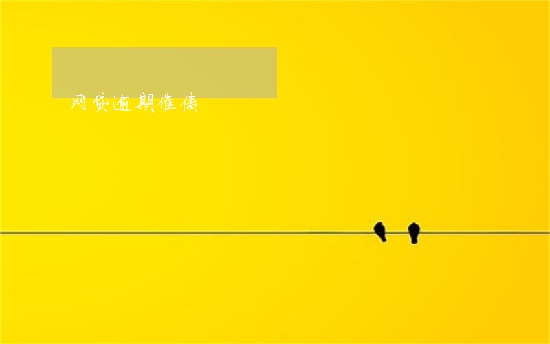 网贷逾期催债 网贷逾期催债