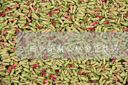 网贷逾期公积金贷款吗 网贷逾期公积金贷款吗