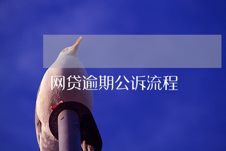 网贷逾期公诉流程 网贷逾期公诉流程