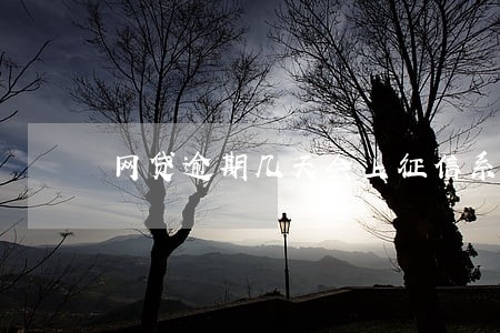 网贷逾期几天会上征信系统 网贷逾期几天会上征信系统