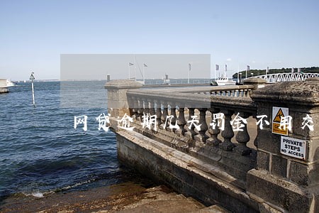 网贷逾期几天罚金不用交可以吗 网贷逾期几天罚金不用交可以吗
