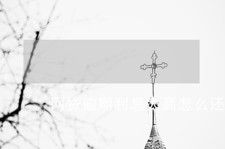 网贷逾期利息太高怎么还 网贷逾期利息太高怎么还