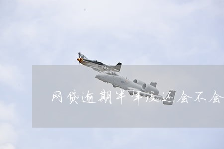网贷逾期半年没还会不会坐牢