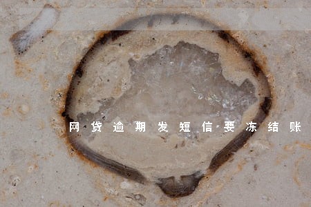 网贷逾期发短信要冻结账户 网贷逾期发短信要冻结账户
