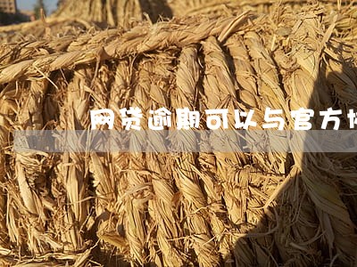 网贷逾期可以与官方协商吗 网贷逾期可以与官方协商吗